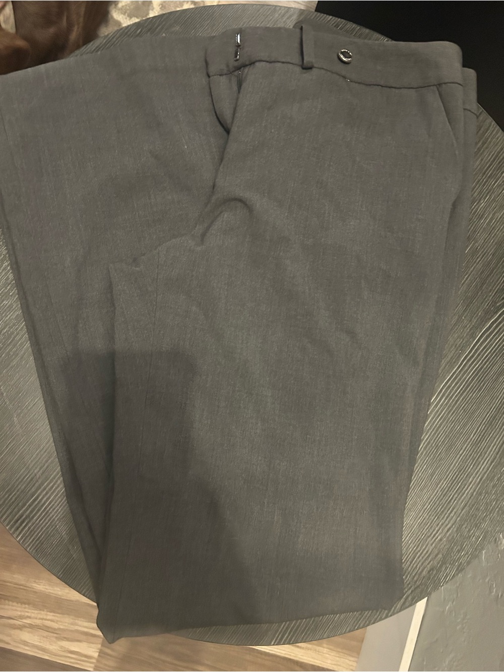 Calvin Klein Women's Gray Dress Trousers